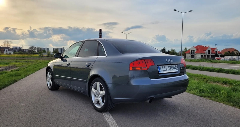 Audi A4 cena 20500 przebieg: 213000, rok produkcji 2007 z Łuków małe 211